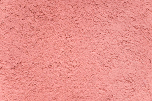istock Pastel Coral Peachy Grunge Concrete Background 2152760100