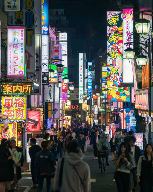 istock Billboard in Kabukicho, Tokyo at night 2152762642