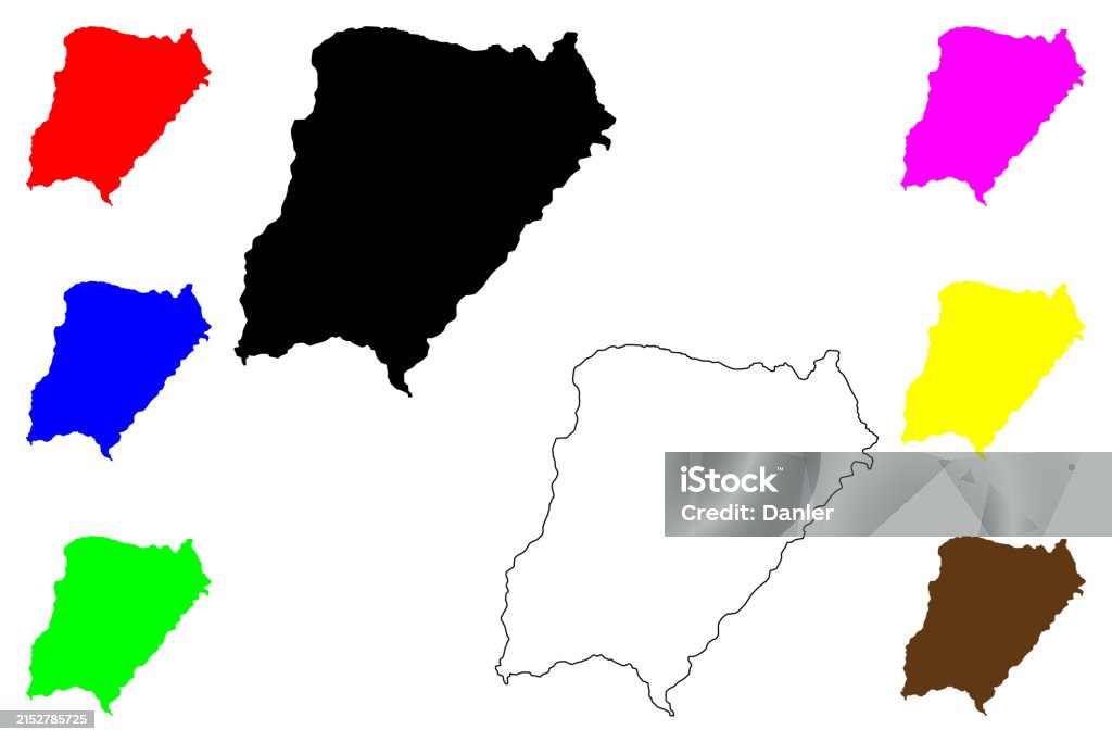 Corrientes Vector Corrientes Map Vector Illustration Scribble Sketch Corrientes Province ...