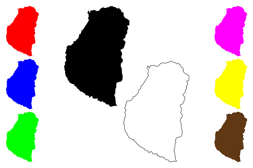Festivals Entre Rios Map Entre Rios Map Vector Illustration Scribble Sketch Entre Ríos Province ...