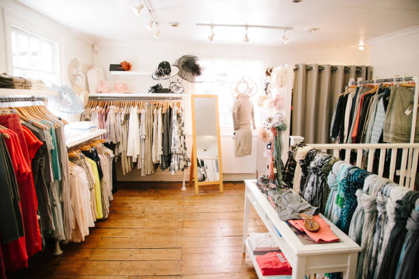 istock Women's clothes shop 2152787459