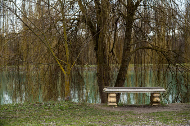 Small lake in Italy. Added age and grunge effect\u2028http://www.massimomerlini.it/is/nature.jpg