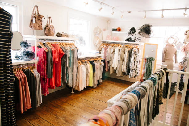 istock Women's clothes shop 2152787869