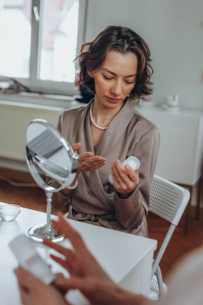 istock Consultation in a cosmetology clinic. 2152787996