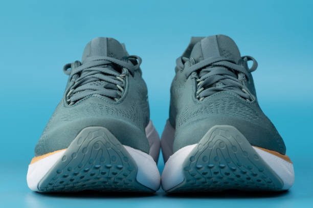 istock Green modern sport shoes 2152796083