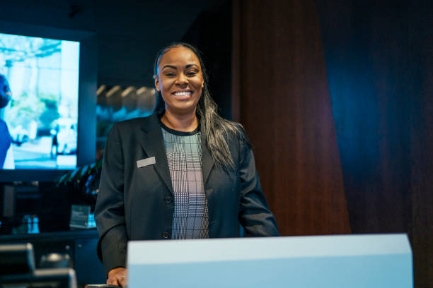 Portrait of a hotel receptionist