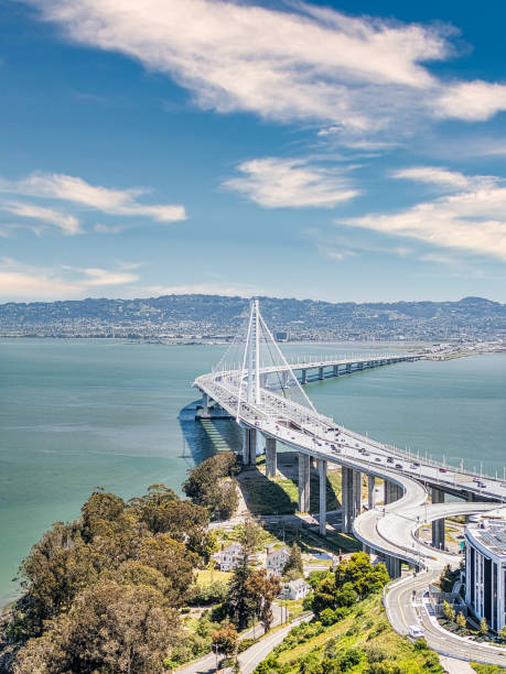 Aerial View of Bay Bridge