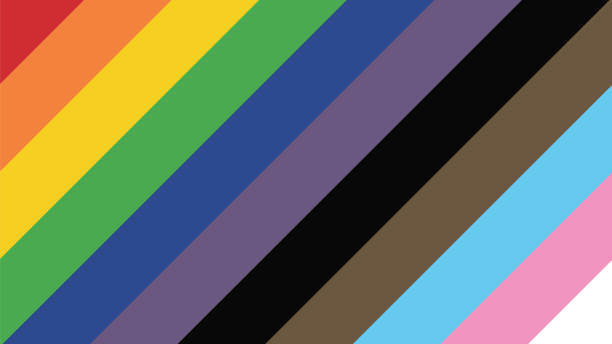 ilustraciones, imágenes clip art, dibujos animados e iconos de stock de ilustración de stock de lgbtq+ pride rainbow background vector - símbolo del orgullo gay