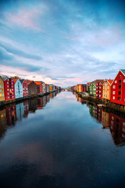 istock Trondheim, Norway - view from Old Town Bridge 2152808517