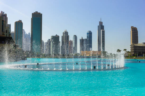 istock High rise buildings and streets in Dubai, UAE 2152809894
