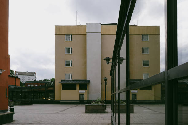 istock view of an empty town square 2152817699