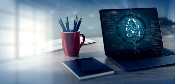 CYBER SECURITY Business technology Antivirus Alert Protection Security and Cyber Security Firewall Cybersecurity and information technology