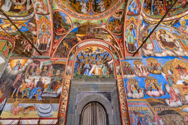 istock Rila Monastery, the largest Eastern Orthodox monastery in Rila Mountains, Bulgaria 2152833261