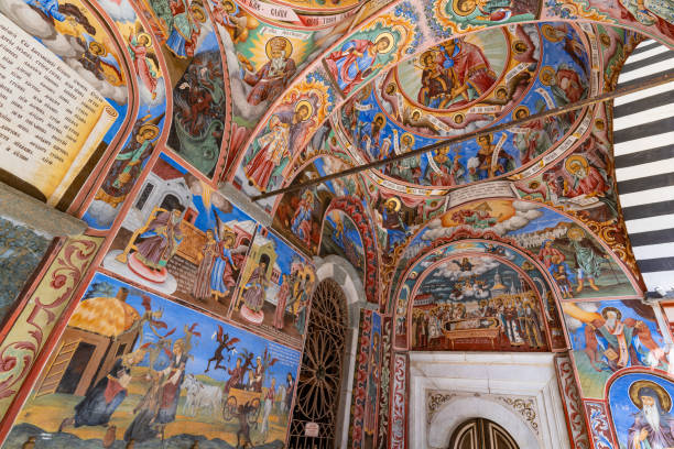 istock Rila Monastery, the largest Eastern Orthodox monastery in Rila Mountains, Bulgaria 2152833262