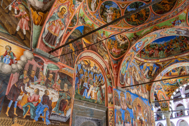 istock Rila Monastery, the largest Eastern Orthodox monastery in Rila Mountains, Bulgaria 2152833434