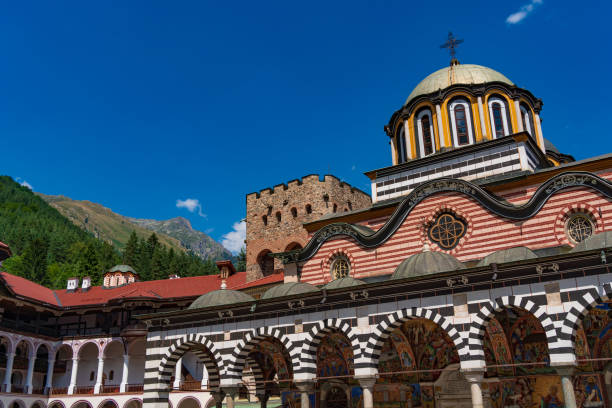 istock Rila Monastery, the largest Eastern Orthodox monastery in Rila Mountains, Bulgaria 2152833460