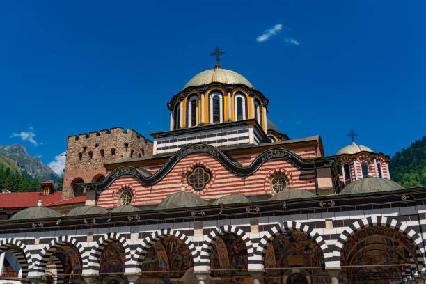 istock Rila Monastery, the largest Eastern Orthodox monastery in Rila Mountains, Bulgaria 2152833476