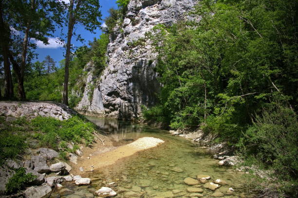 istock Canyon of river in Croatia 2152845579