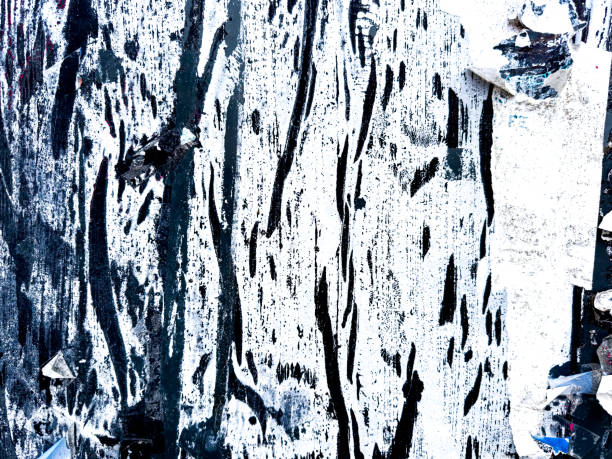 Grunge Revival: Evocative Textural Harmony in Old Poster-Inspired Backgrounds