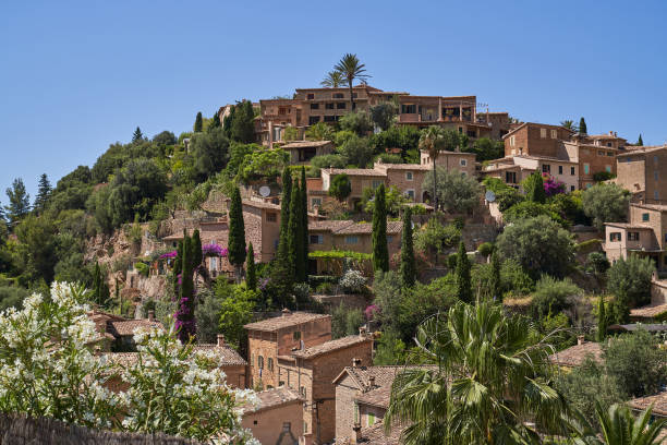 istock Old town located on hilltop in summer 2152861577