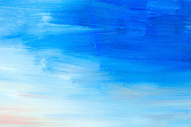 New simple and classic painting background in blue color.