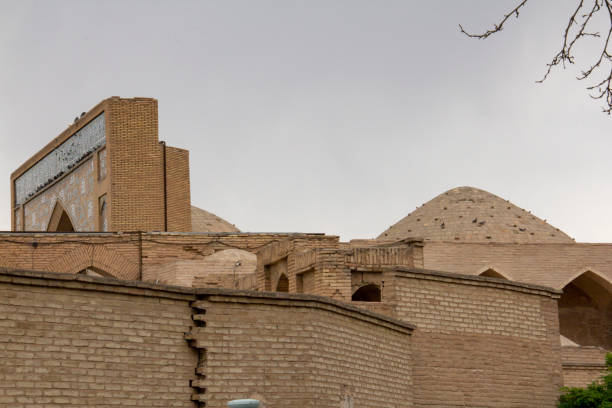 an old mosque in isfahan city, iran