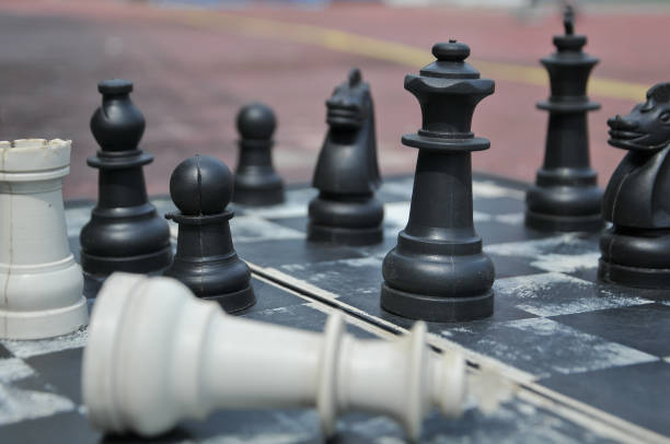 istock man playing chess at outdor 2152869520