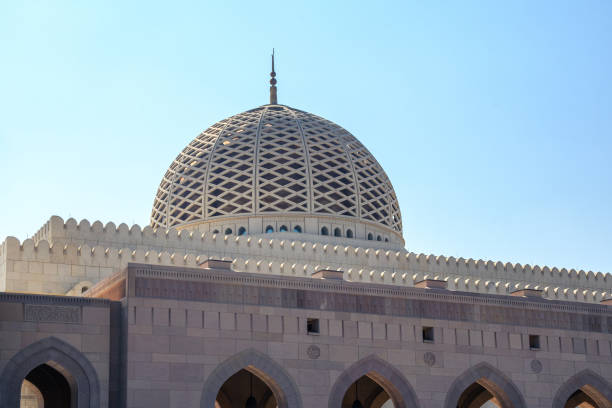 The Dome of the Grand Mosque, Muscat, Oman.