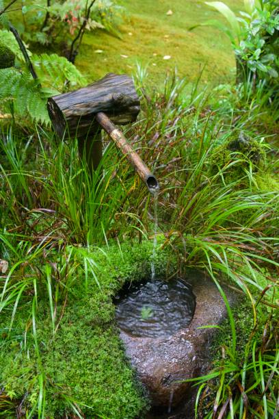 istock Small Japanese fountain 2152890324