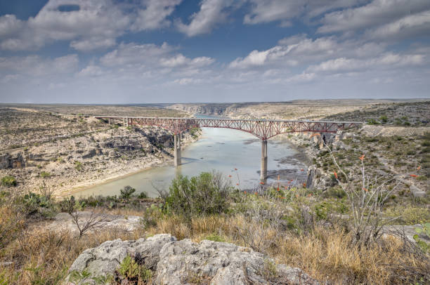 istock View over the Pecos river and the Pecos river high bridge 2152901031