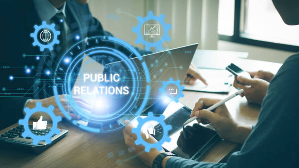istock PR Public relations concept. Communication advertising marketing strategy. 2152902345