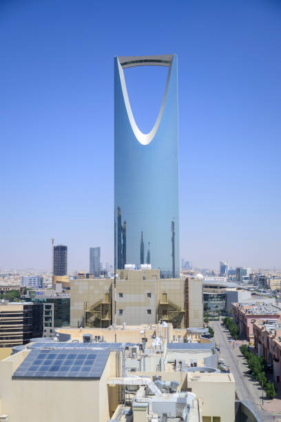 istock Centrepoint Tower and Kingdom Center cityscape, Riyadh 2152909963