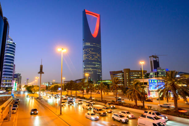 King Fahd Road and Kingdom Center, Riyadh