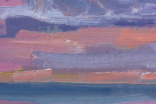 istock Abstract multicolored background oil painting. 2152921987