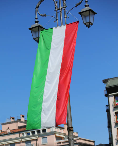 Giant flag with color GREEN WHITE AND RED