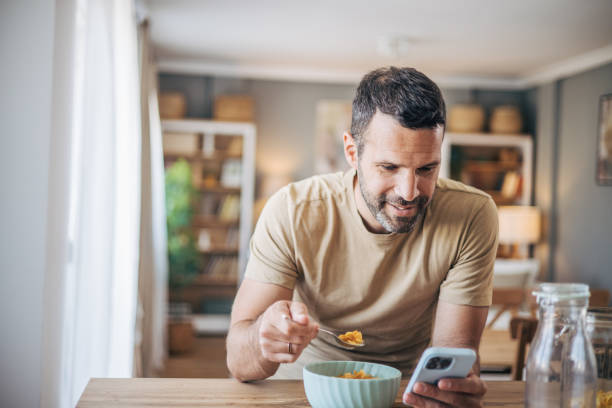 istock Enjoying your morning meal 2152925304