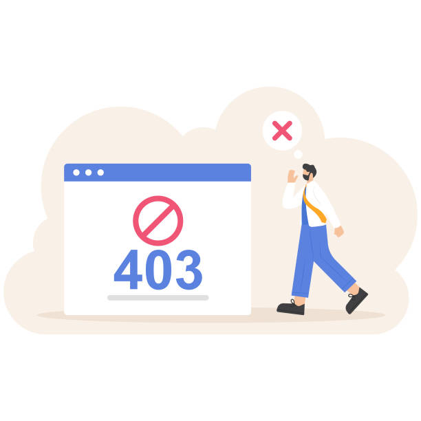 80+ Error 403 Stock Illustrations, Royalty-Free Vector Graphics