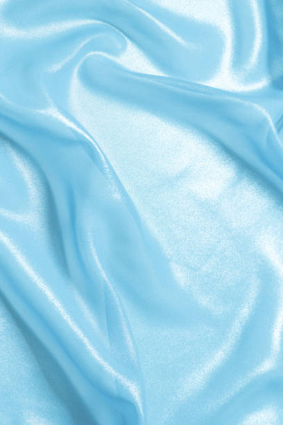istock Blue shiny pearl fabric as a background. 2152933982