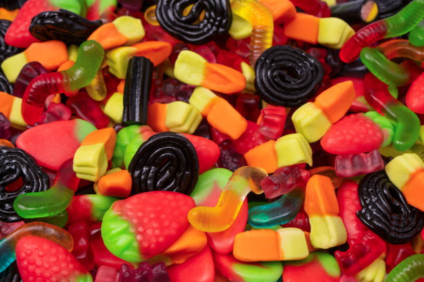 istock Assorted colorful gummy candies. Jelly  sweets. 2152934006