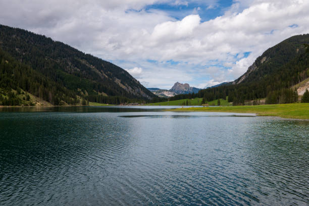 alpine lake in the mountains