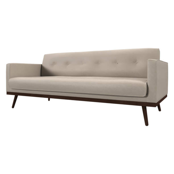 istock A close up of a couch with pillows on it on a white background. 2152935845