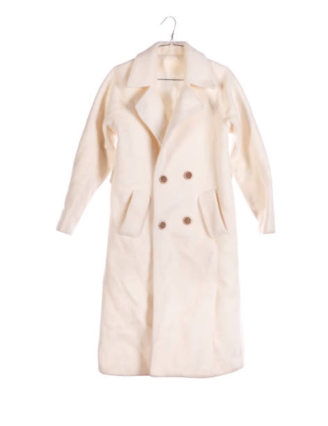 istock fashionable women white wool coat isolated on white background 2152940934