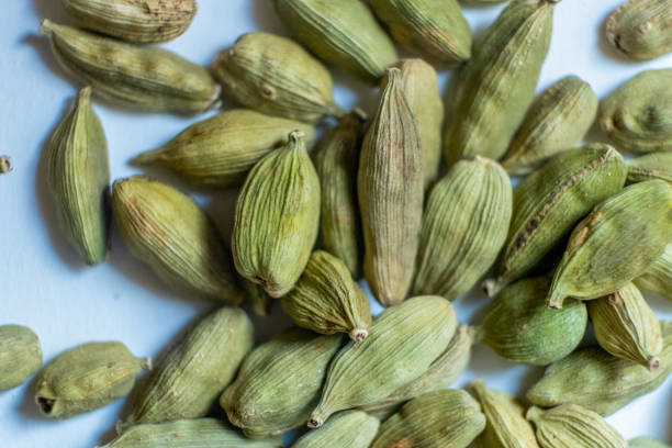 istock Dry green cardamom Close up 2152948201