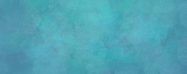 istock watercolor painting on old paper texture - blue 2152949552