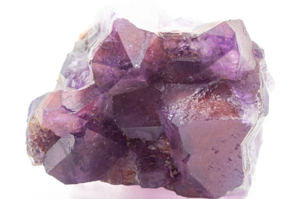 istock Purple and red amethyst crystal 2152957476