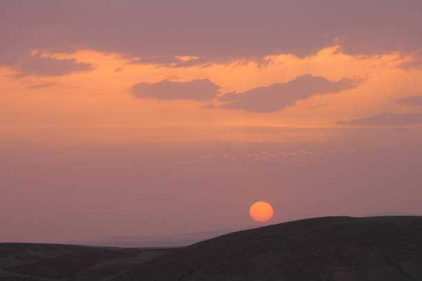 desert and mountains in north africa