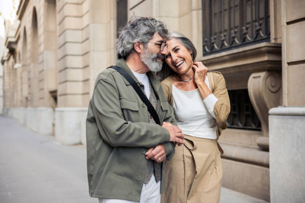 istock Senior couple enjoying their romantic vacation 2152959742