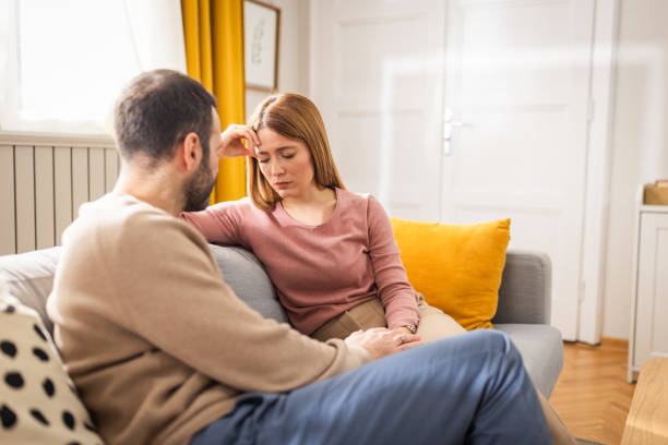 istock Young couple at home 2152962958