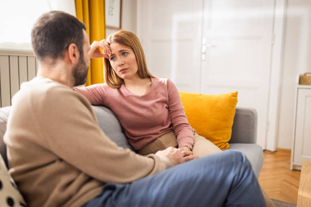 istock Young couple at home 2152962962