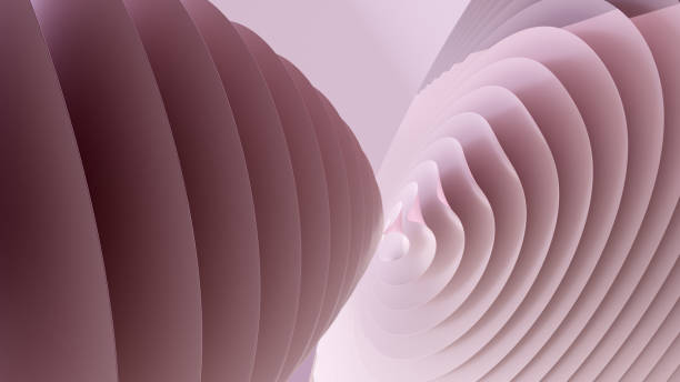 istock pink hues and circular shapes background 2152963477